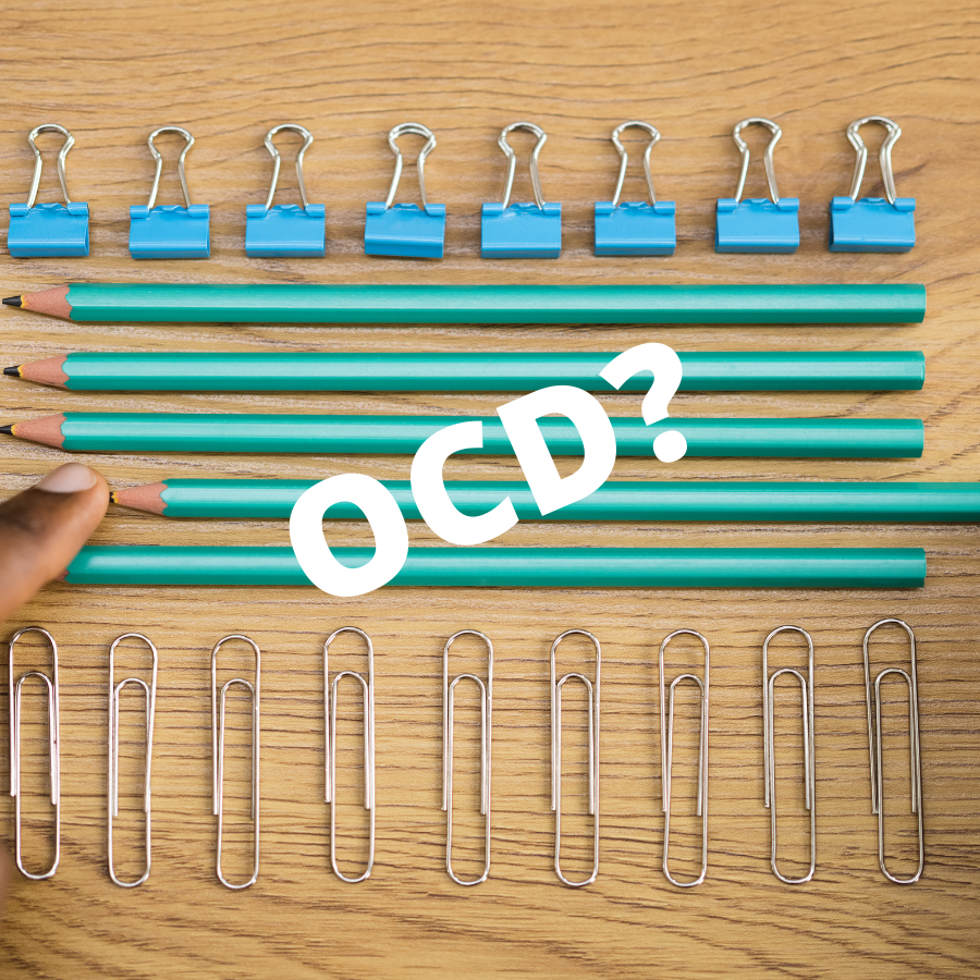 After years of denial, I embrace the fact that I am OCD & not just quirky. I am now a proud member of the group who admits it.